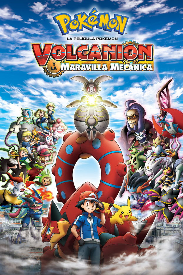 Pokémon the Movie: Volcanion and the Mechanical Marvel poster