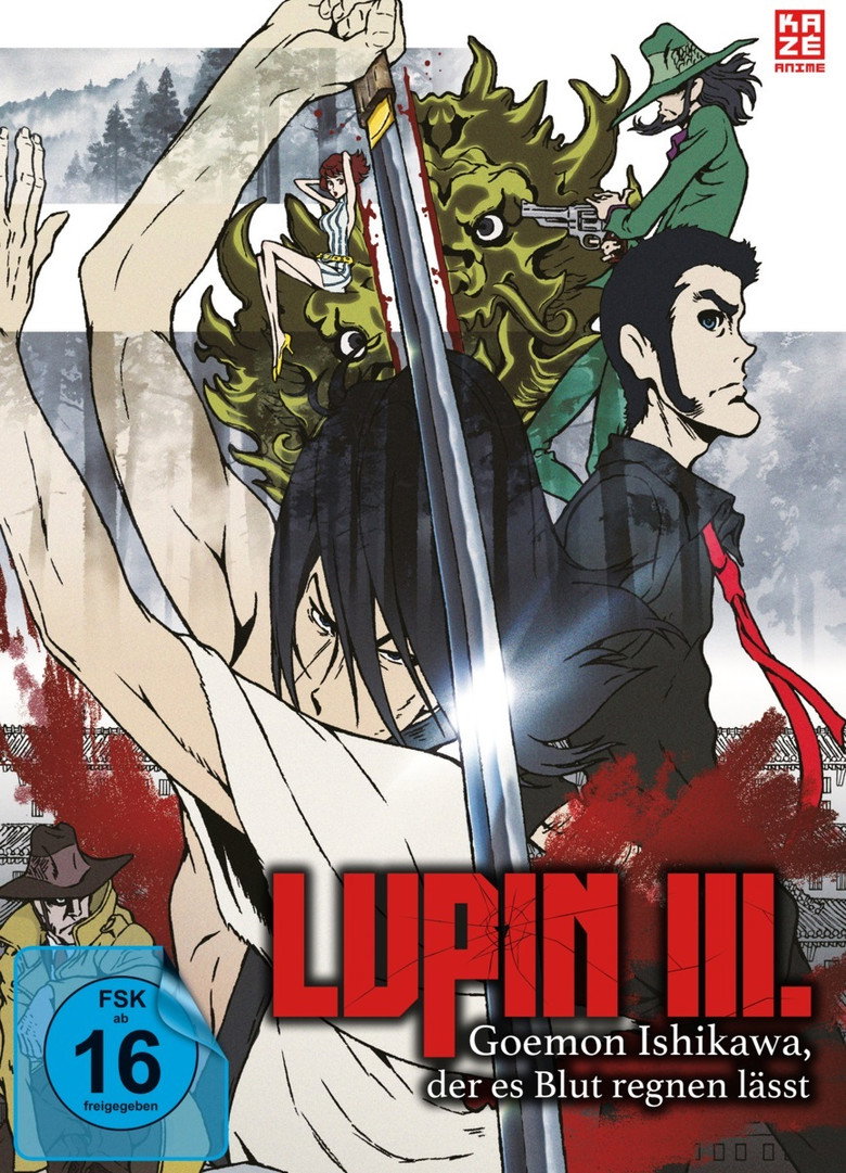 Lupin the 3rd: Goemon's Blood Spray poster
