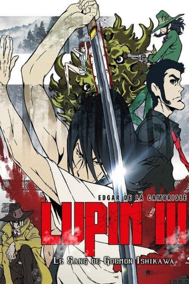 Lupin the 3rd: Goemon's Blood Spray poster
