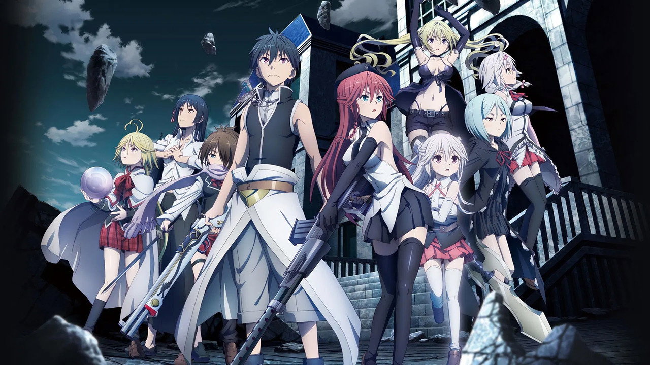 Trinity Seven: Eternity Library & Alchemic Girl backdrop