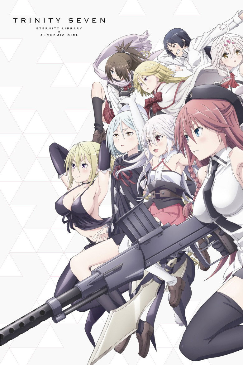 Trinity Seven: Eternity Library & Alchemic Girl poster