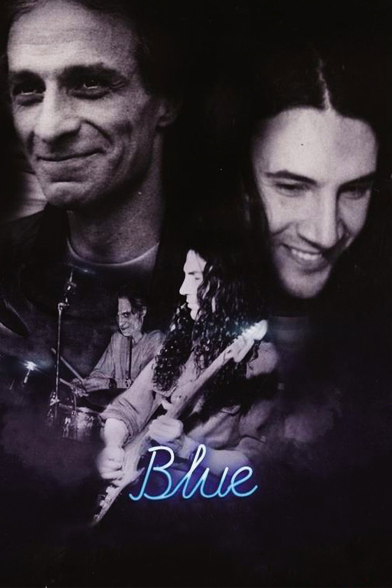 Blue poster