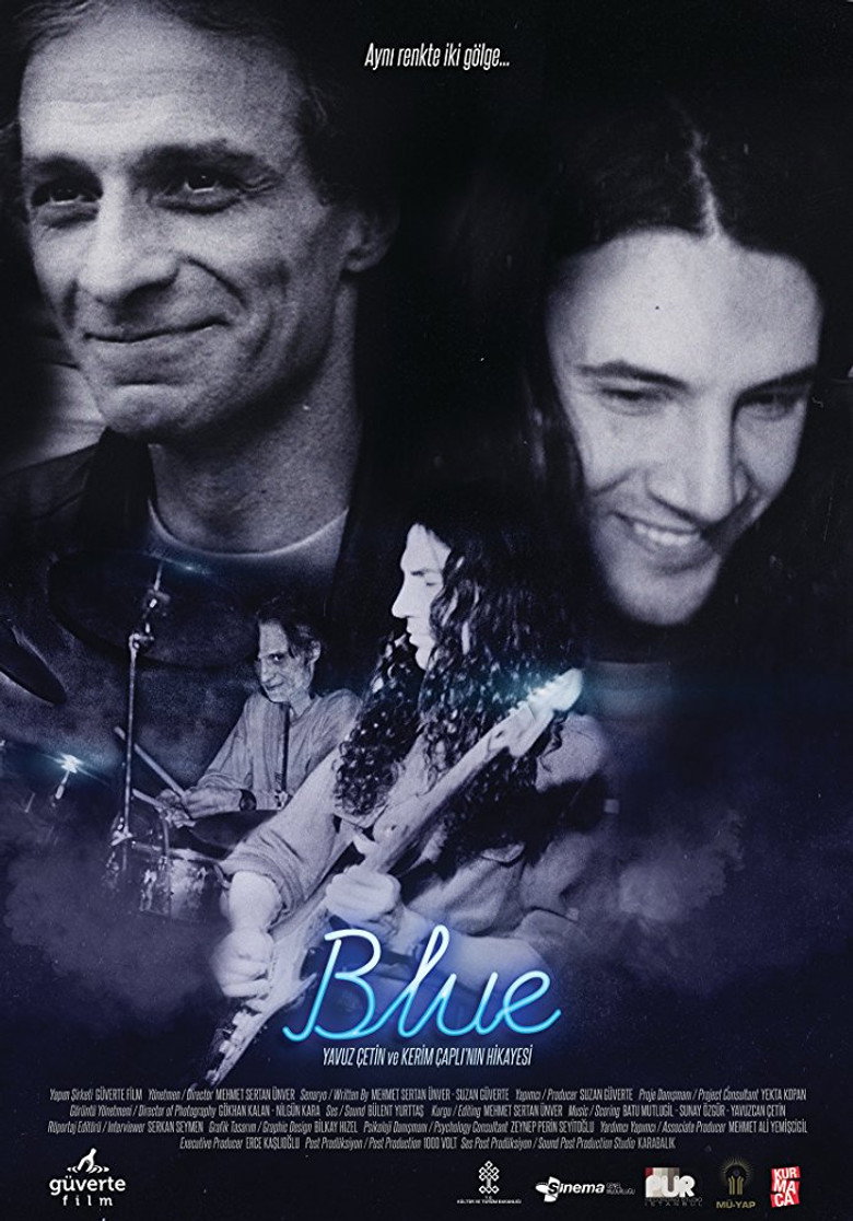 Blue poster