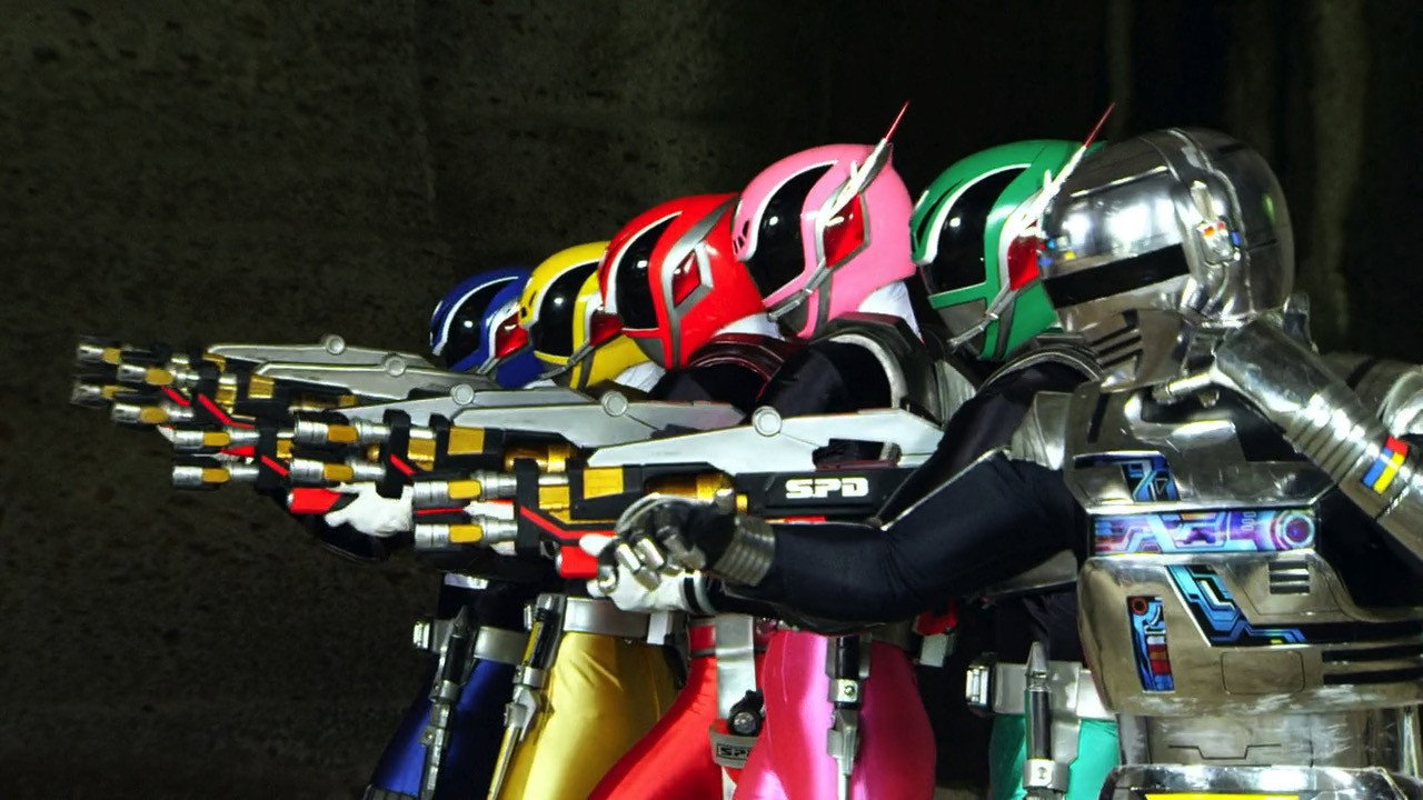 Space Squad: Space Sheriff Gavan VS Tokusou Sentai Dekaranger backdrop