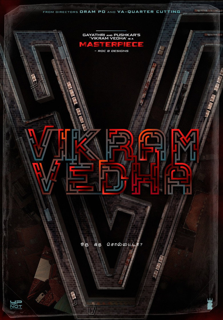 Vikram Vedha poster