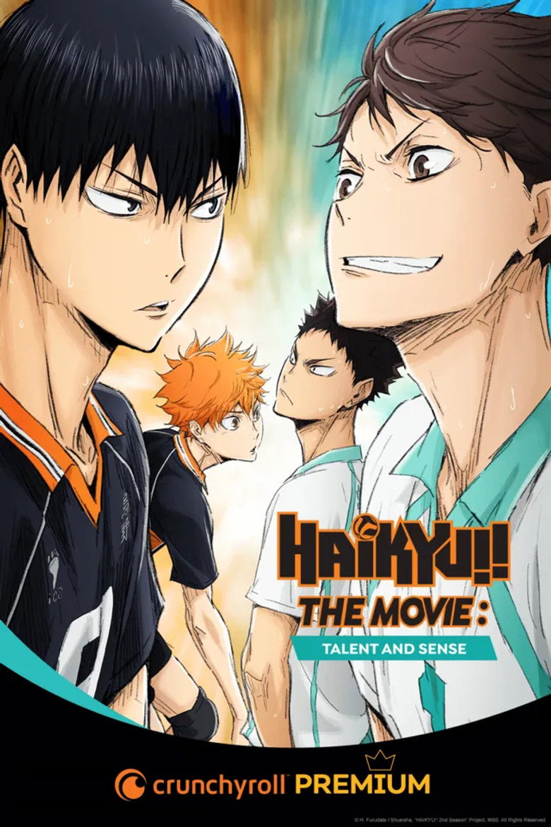 Haikyu!! The Movie: Talent and Sense poster