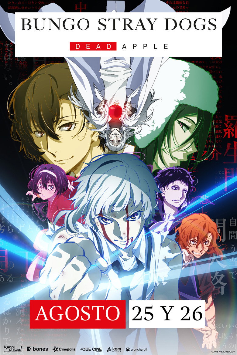 Bungo Stray Dogs: Dead Apple poster