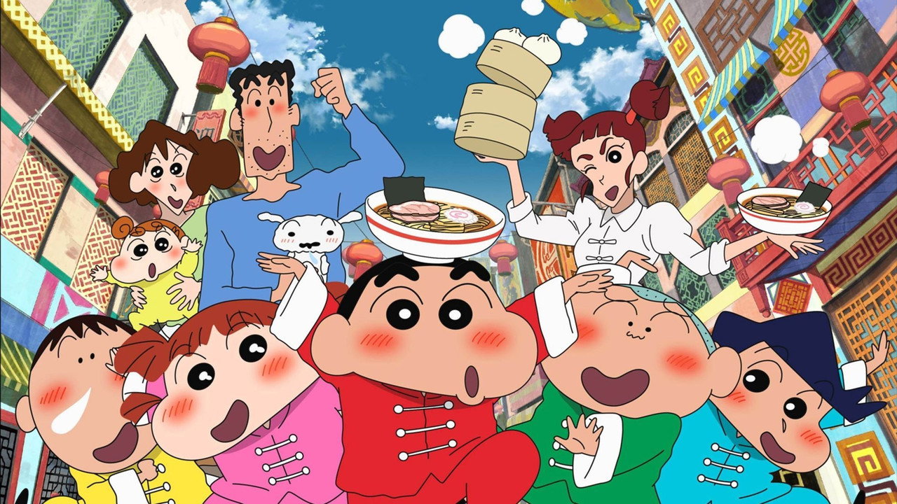 Crayon Shin-chan: Burst Serving! Kung Fu Boys ~Ramen Rebellion~ backdrop