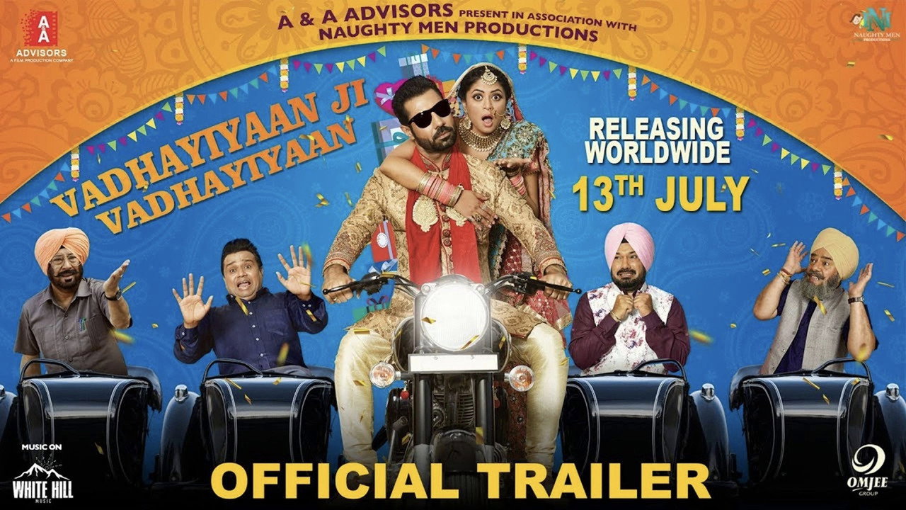 Vadhayiyaan Ji Vadhayiyaan backdrop