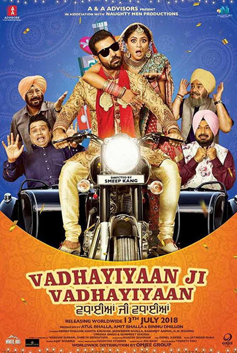 Vadhayiyaan Ji Vadhayiyaan poster