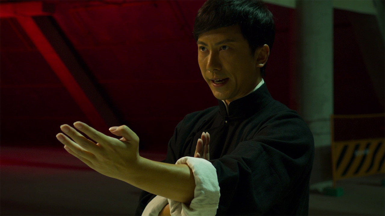 Kung Fu League backdrop