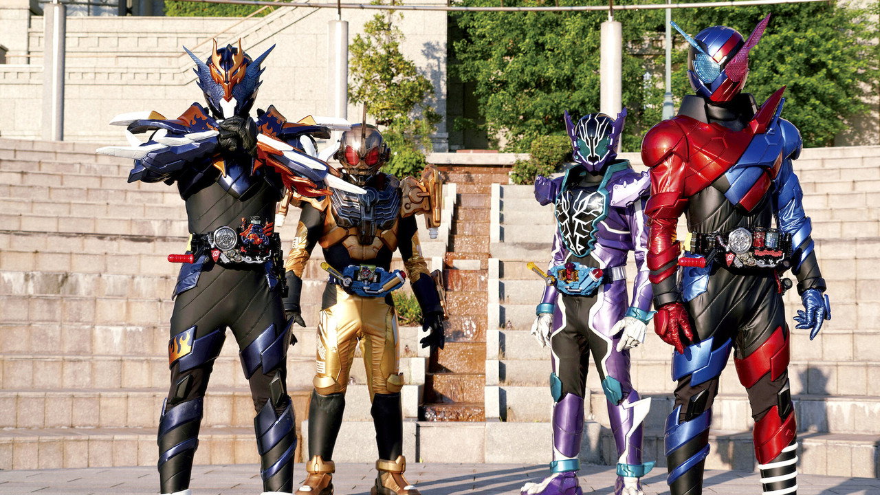 Kamen Rider Heisei Generations Forever backdrop
