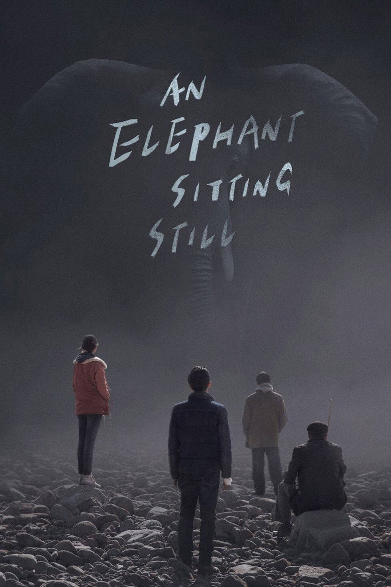 An Elephant Sitting Still poster