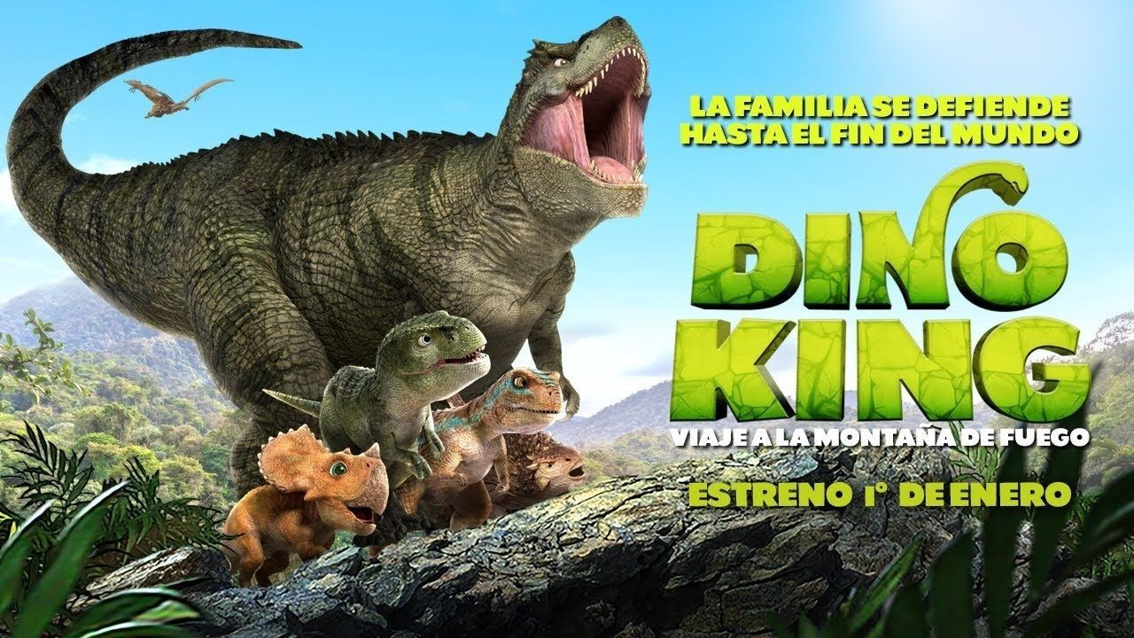 Dino King: Journey to Fire Mountain backdrop