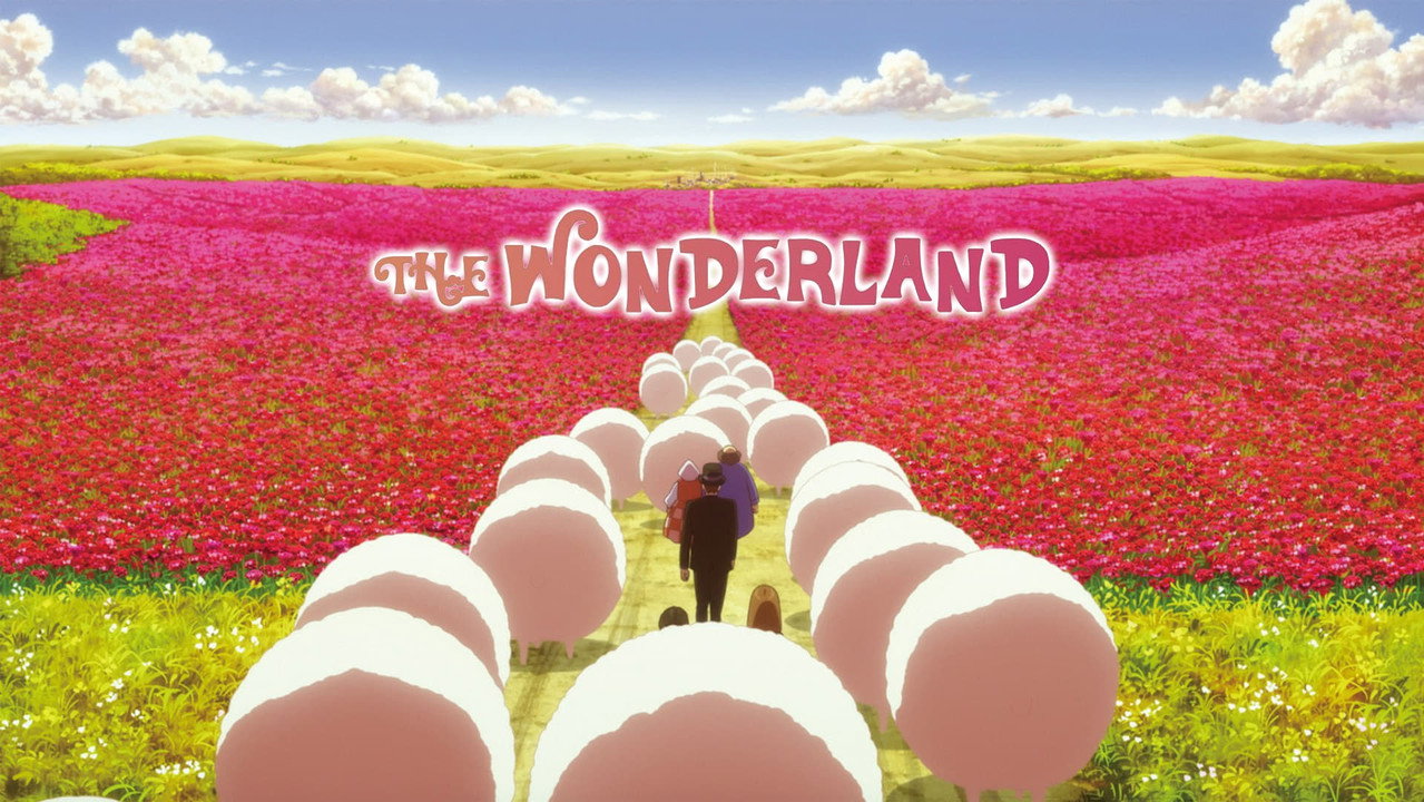 The Wonderland backdrop