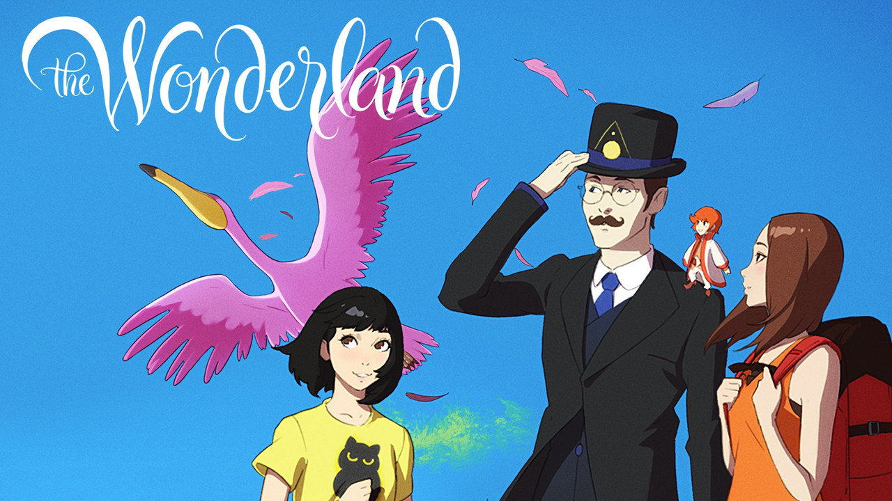 The Wonderland backdrop