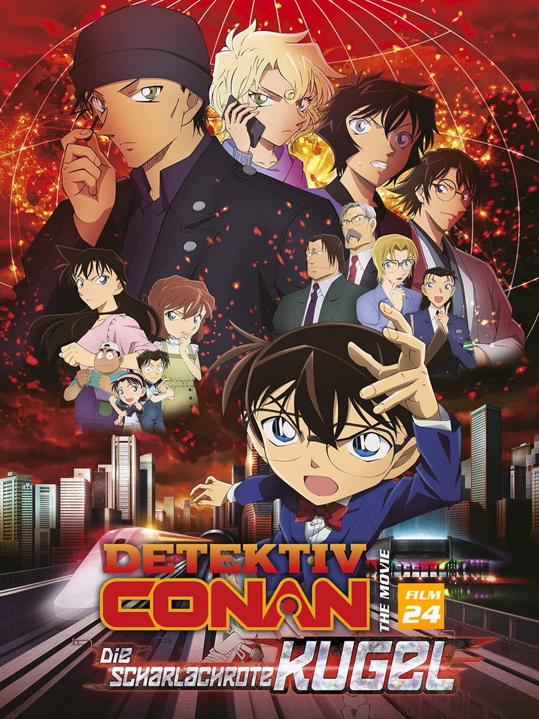 Detective Conan: The Scarlet Bullet poster