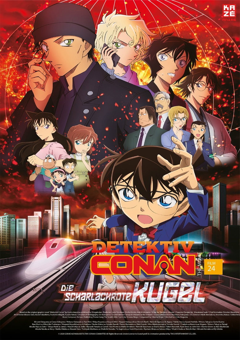 Detective Conan: The Scarlet Bullet poster