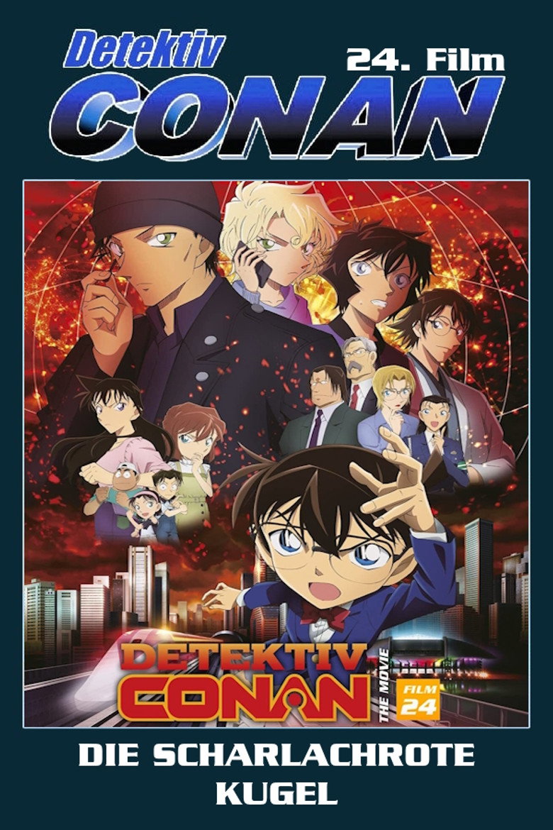 Detective Conan: The Scarlet Bullet poster