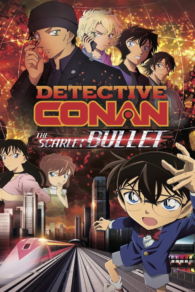 Detective Conan: The Scarlet Bullet poster