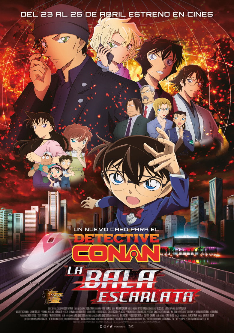 Detective Conan: The Scarlet Bullet poster