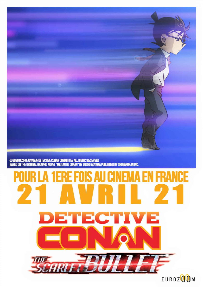 Detective Conan: The Scarlet Bullet poster