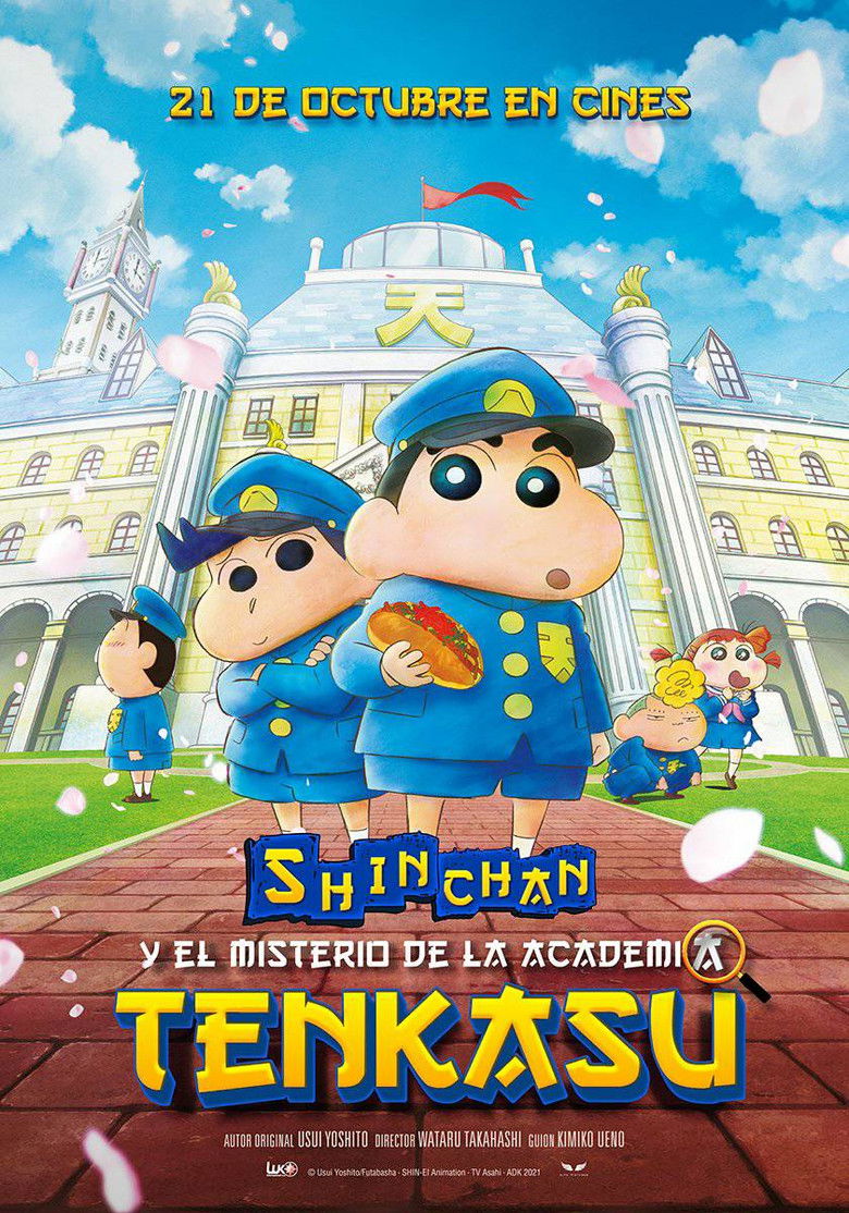 Crayon Shin-chan: Shrouded in Mystery! The Flowers of Tenkazu Academy poster