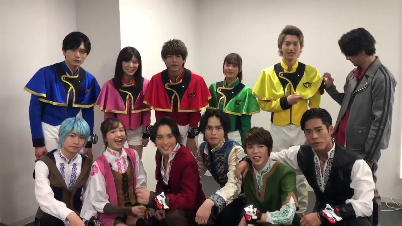 Mashin Sentai Kiramager VS Ryusoulger backdrop