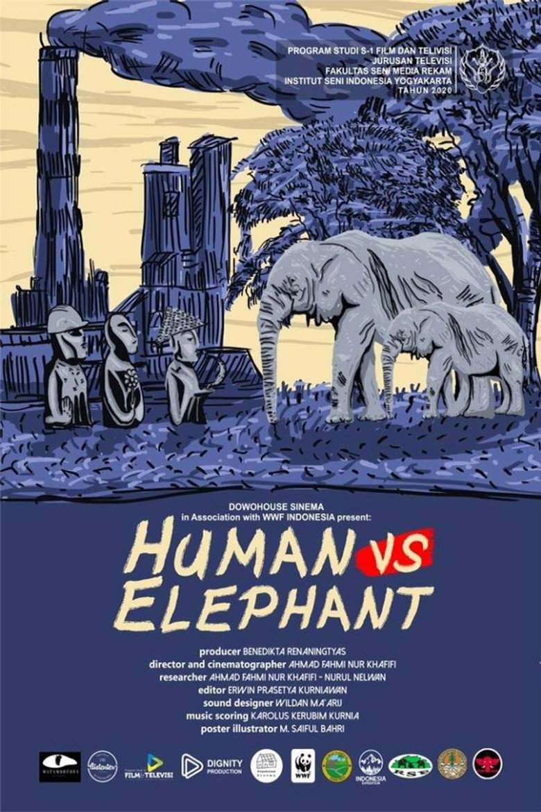 Human vs Elephant poster