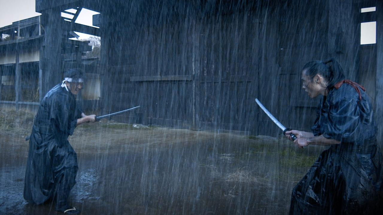Crazy Samurai Musashi backdrop