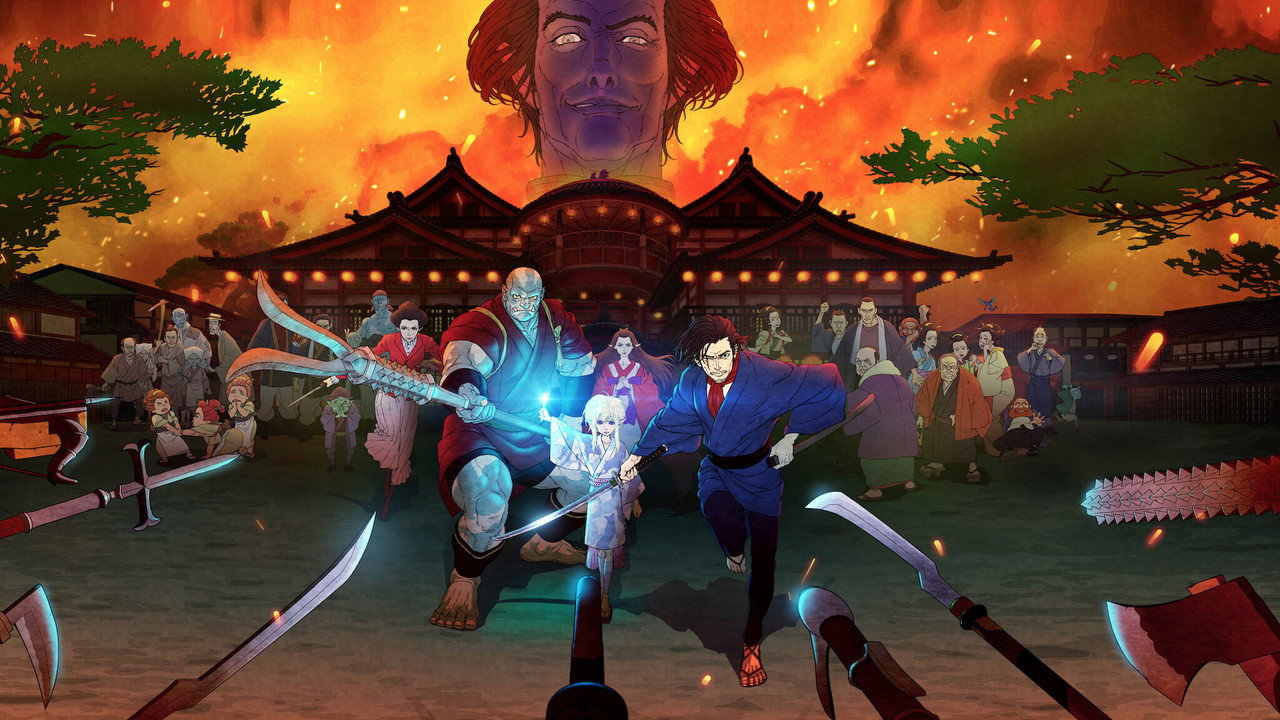 Bright: Samurai Soul backdrop