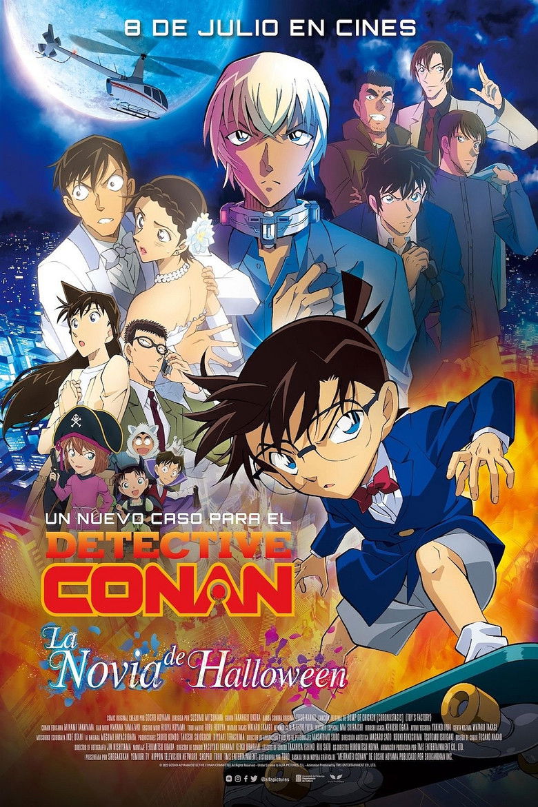 Detective Conan: The Bride of Halloween poster