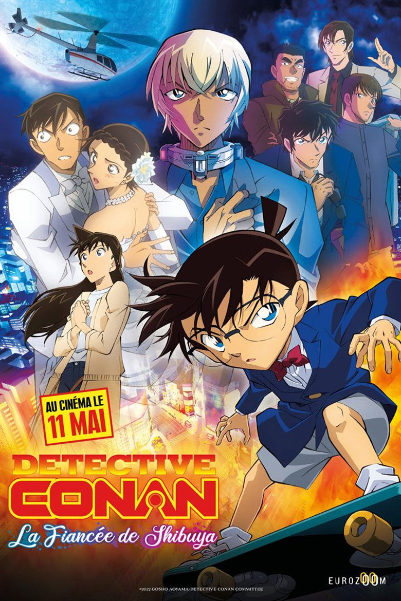 Detective Conan: The Bride of Halloween poster
