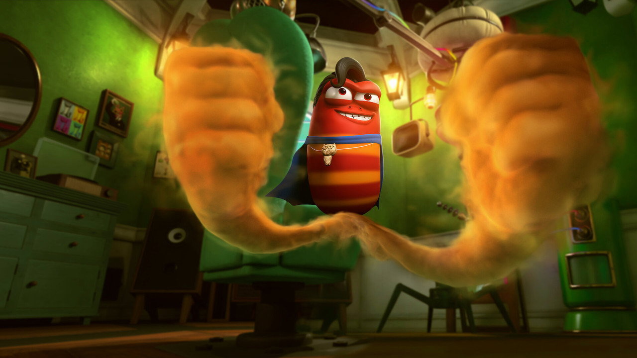 Larva Pendant backdrop