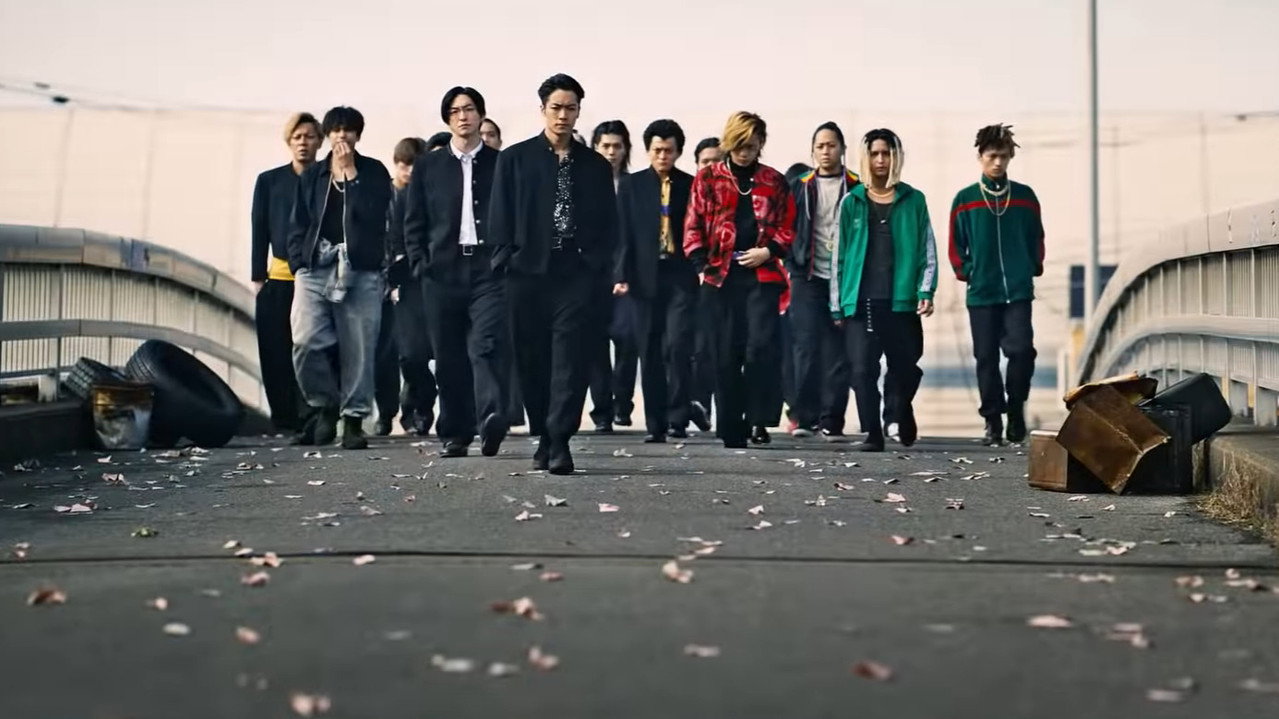 High & Low The Worst X backdrop
