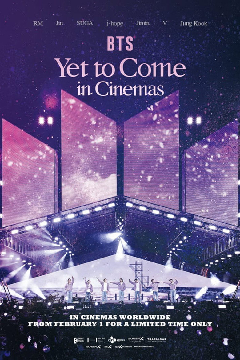 BTS: Yet to Come in Cinemas poster