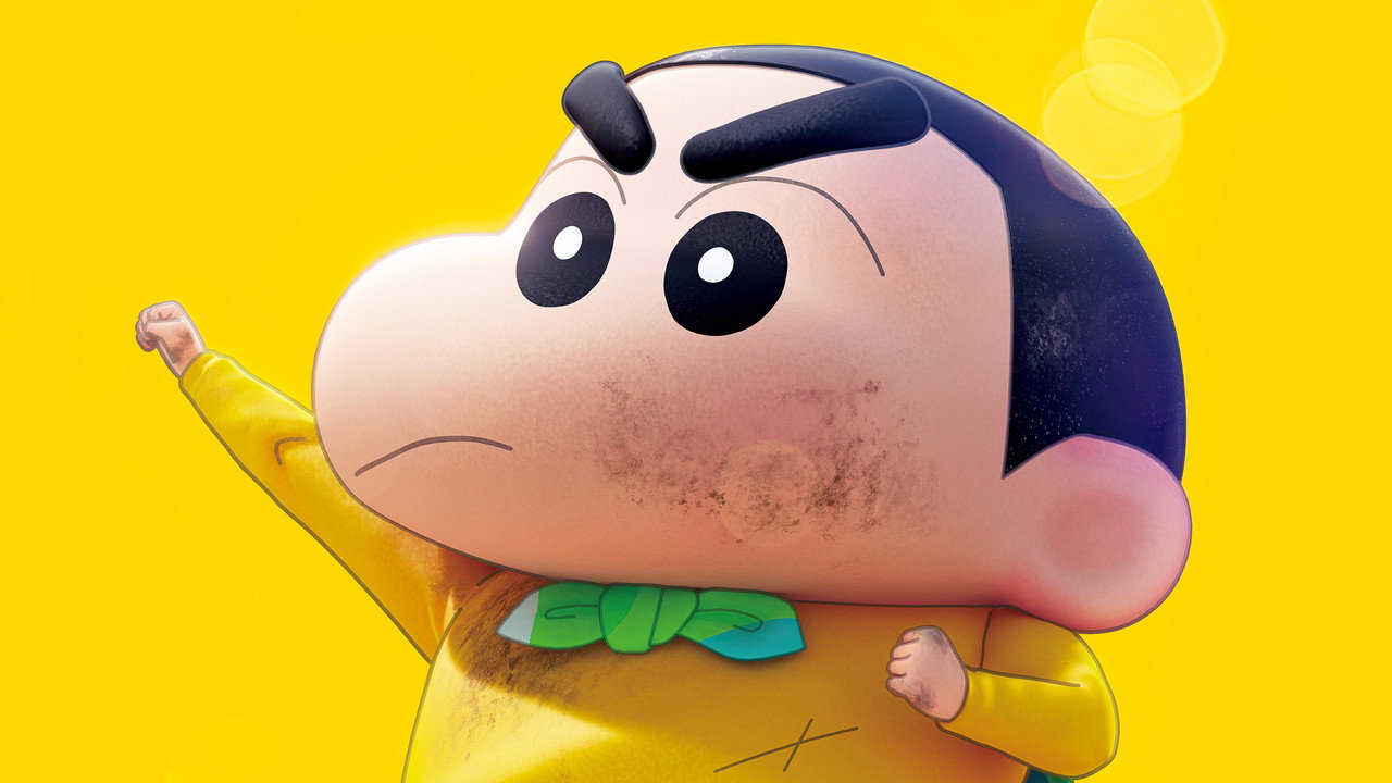 New Dimension! Crayon Shin-chan the Movie: Battle of Supernatural Powers ~Flying Sushi~ backdrop