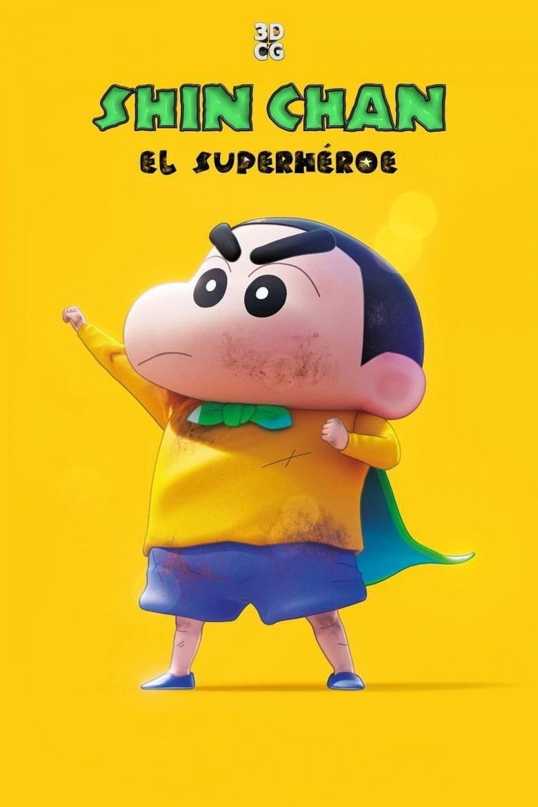 New Dimension! Crayon Shin-chan the Movie: Battle of Supernatural Powers ~Flying Sushi~ poster