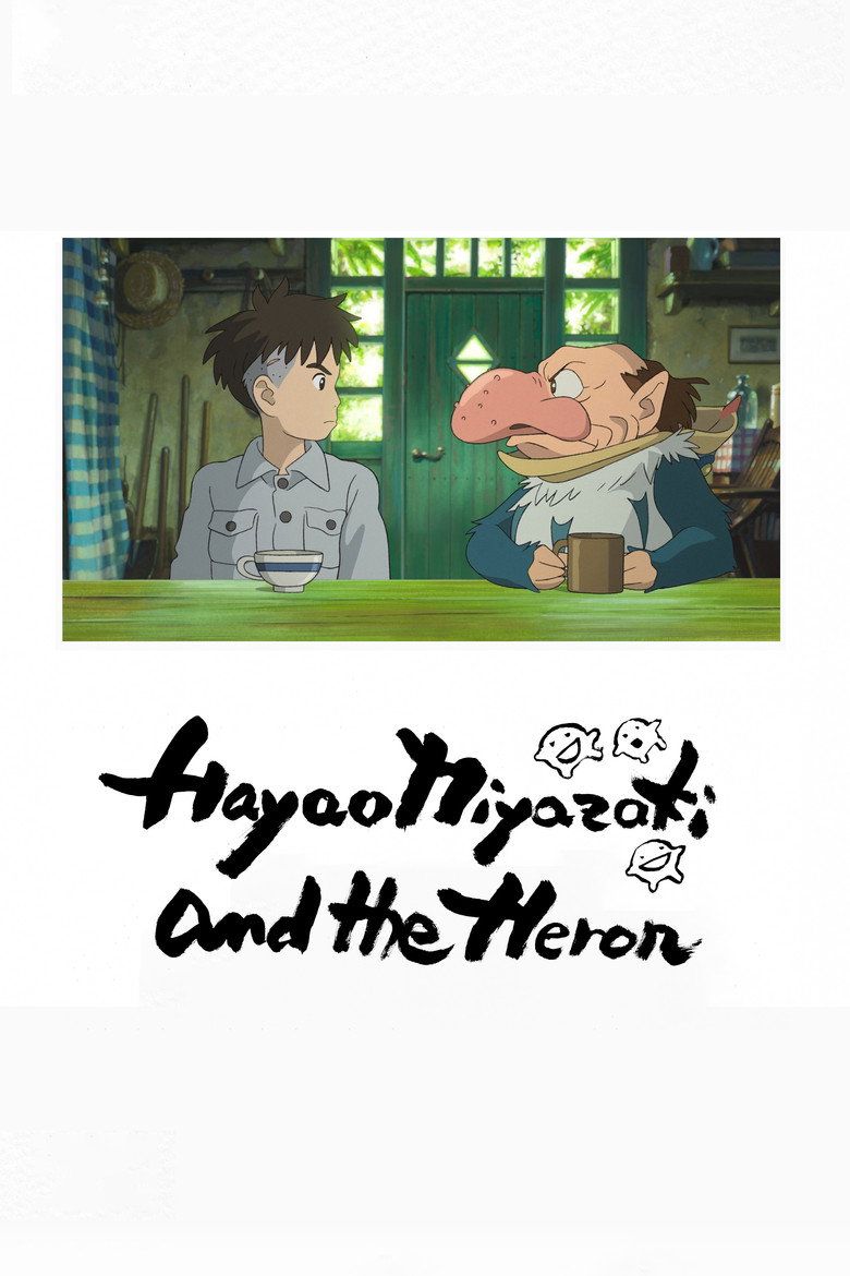 Hayao Miyazaki and the Heron poster