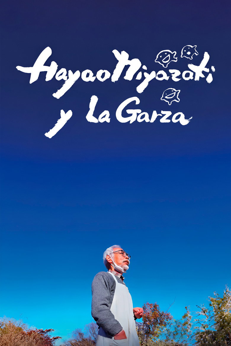 Hayao Miyazaki and the Heron poster