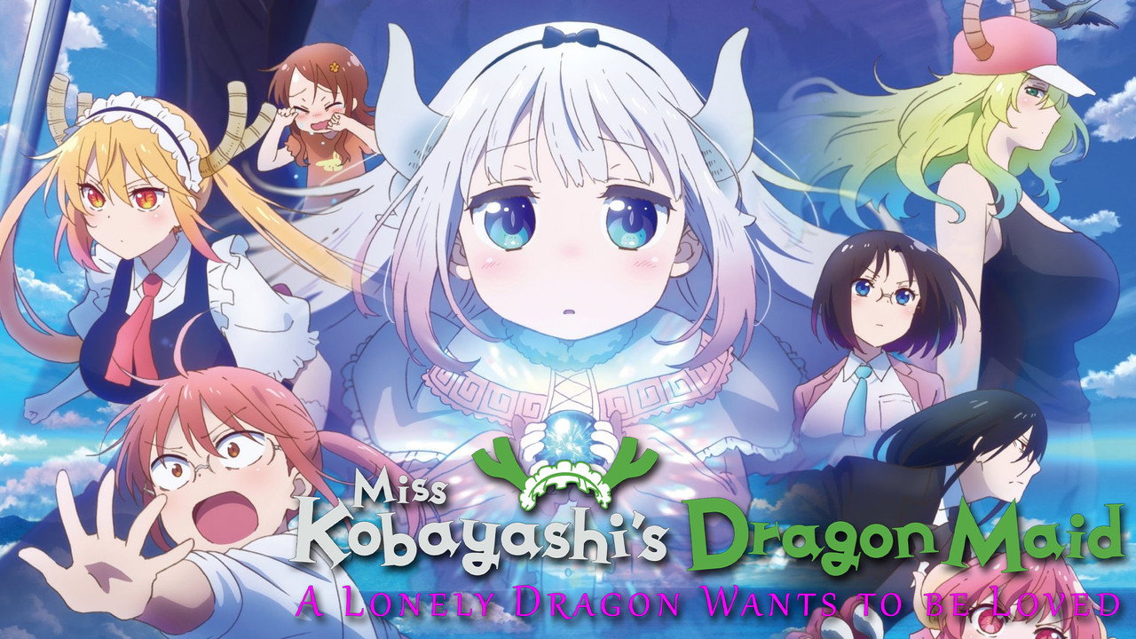 Miss Kobayashi's Dragon Maid: A lonely dragon wants to be loved backdrop