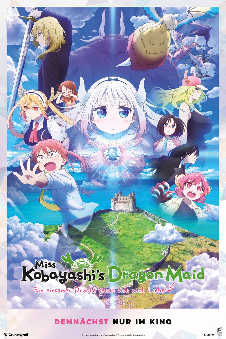 Miss Kobayashi's Dragon Maid: A lonely dragon wants to be loved poster