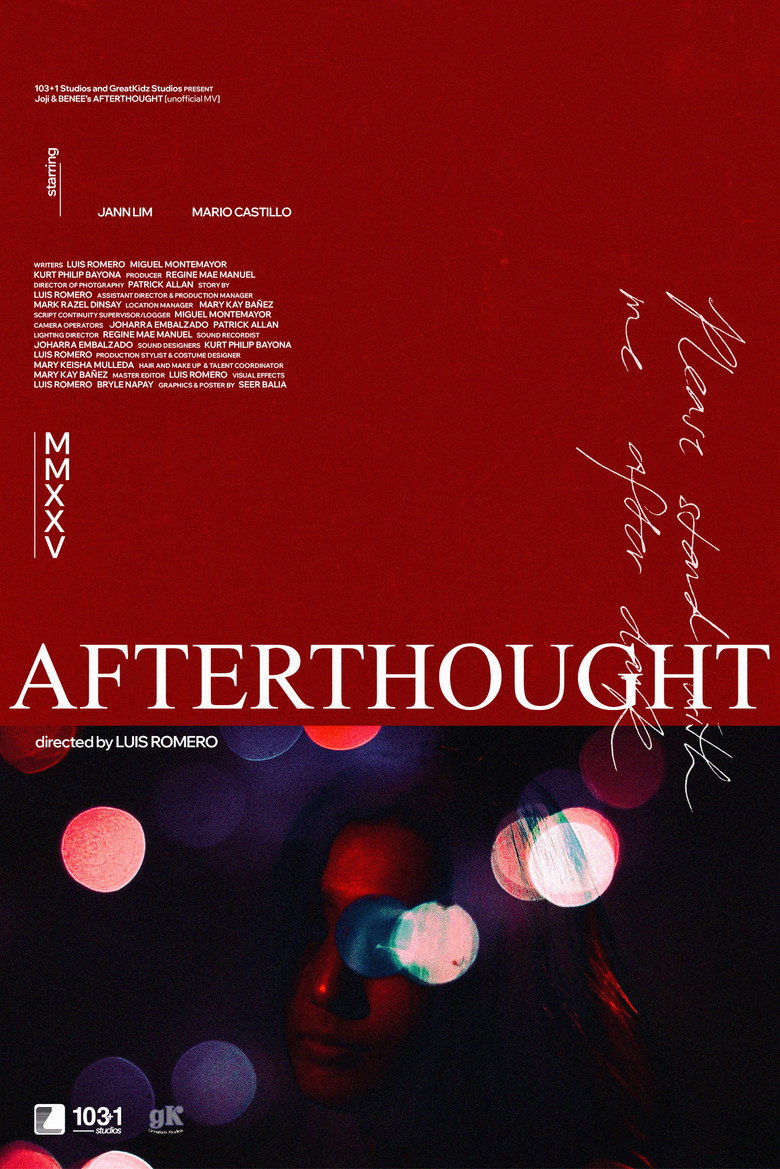 Afterthought poster