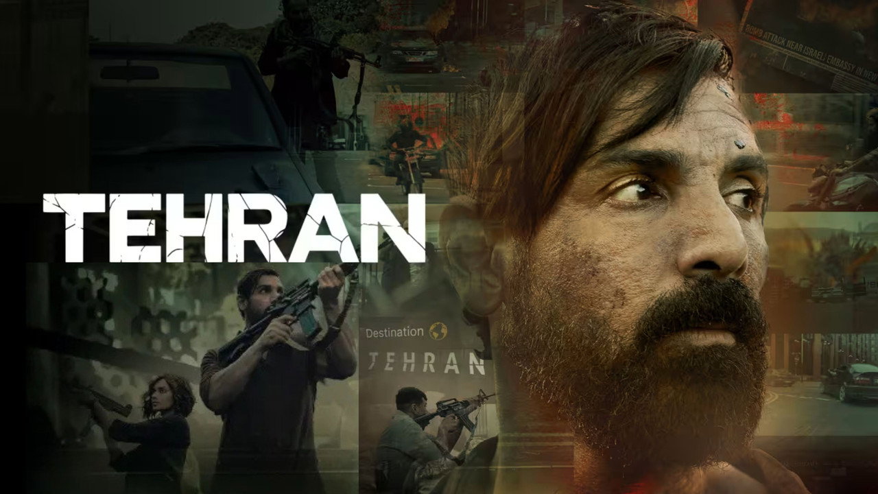 Tehran backdrop