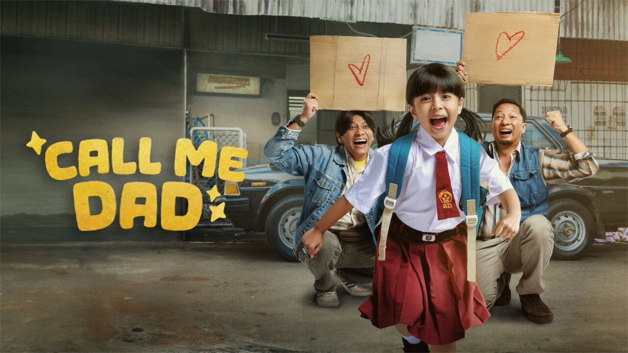 Call Me Dad backdrop