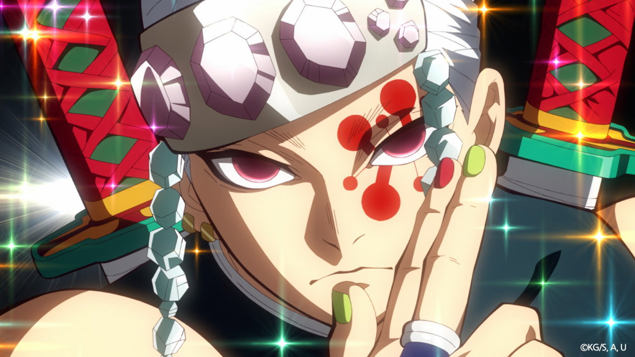 Demon Slayer: Kimetsu no Yaiba Entertainment District Infiltration Arc backdrop