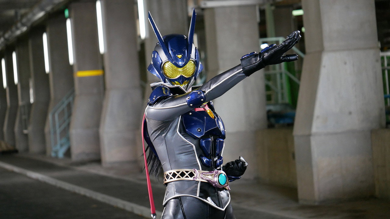 Kamen Rider Eins with Girls Remix backdrop