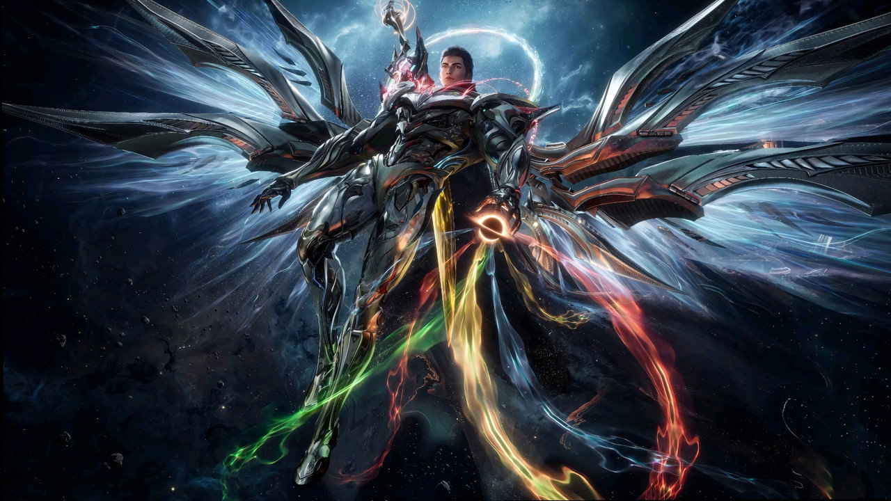 Swallowed Star The Movie - Battle on Primal Star backdrop