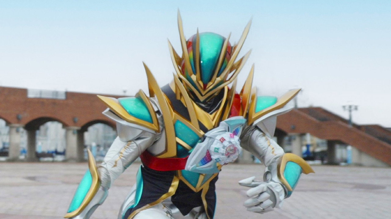 Eiga Kamen Raidā Zettsu Sayonara no Misshon backdrop