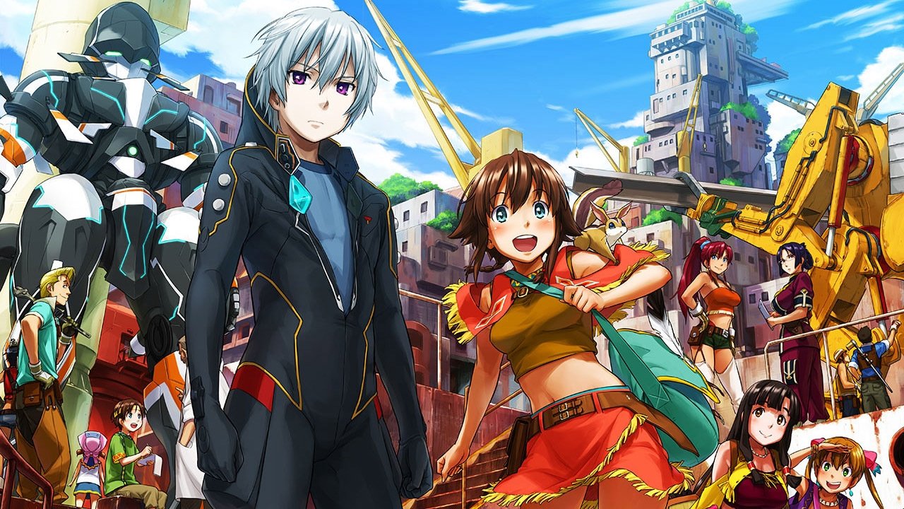 Gargantia on the Verdurous Planet backdrop